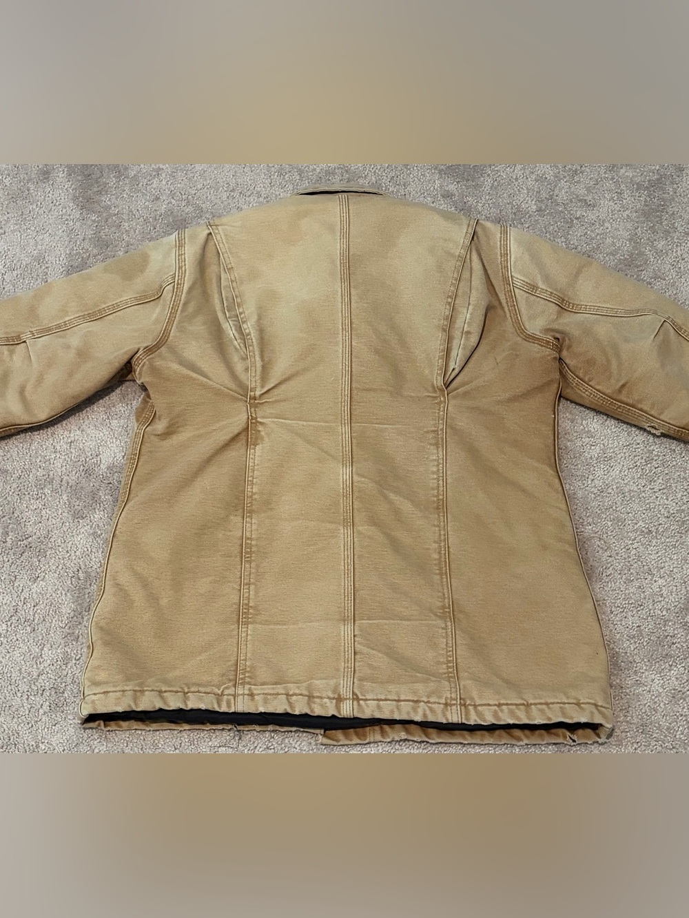 Carhartt Arctic Jacket Brown Quilt Lined Women’s Size Small Regular WC026 BRN - Picture 2 of 15